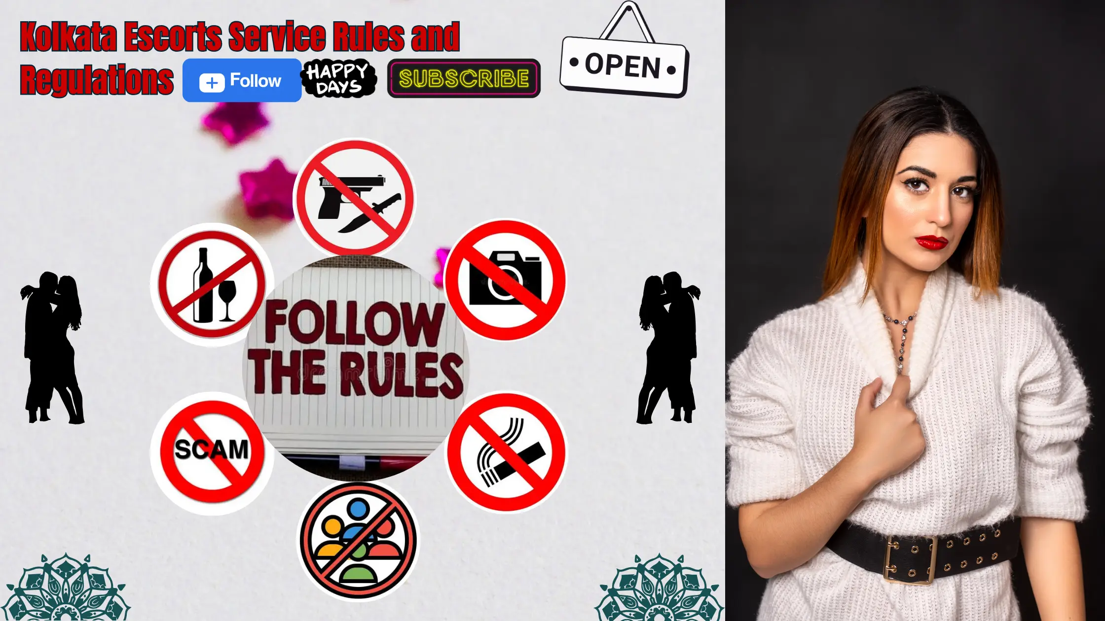 Kolkata Escorts Guidelines